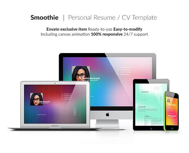 Smoothie - Personal resume